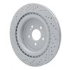 634-63104 GEOSPEC Drilled/Slotted Rotor [Coated], 2013-2021 Mercedes-Benz, Position: Rear - image 4