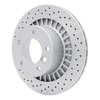 634-63148 GEOSPEC Drilled/Slotted Rotor [Coated], 2013-2018 Mercedes-Benz, Position: Rear - image 2