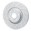 634-63179 GEOSPEC Drilled/Slotted Rotor [Coated], Fits Select Mercedes-Benz, Position: Rear - image 2