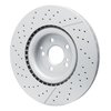 634-63179 GEOSPEC Drilled/Slotted Rotor [Coated], Fits Select Mercedes-Benz, Position: Rear - image 4