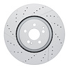 634-63194 GEOSPEC Drilled/Slotted Rotor [Coated], Fits Select Mercedes-Benz, Position: Rear - image 1