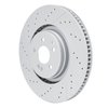 634-63194 GEOSPEC Drilled/Slotted Rotor [Coated], Fits Select Mercedes-Benz, Position: Rear - image 2