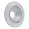 640-31118 Dimpled & Slotted Brake Rotor, 2006-2013 BMW, Position: Rear - image 4