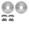 6402-40010 Brake Rotors with Ultimate-Duty Brake Pads, 1994-1999 Mopar, Position: Front - image 1