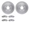 6402-40031 Brake Rotors with Ultimate-Duty Brake Pads, 2006-2018 Mopar, Position: Front - image 1