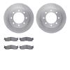 6402-40049 Brake Rotors with Ultimate-Duty Brake Pads, 2003-2008 Mopar, Position: Front - image 1