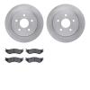 6402-40058 Brake Rotors with Ultimate-Duty Brake Pads, 2004-2006 Mopar, Position: Rear - image 1