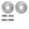 6402-42046 Brake Rotors with Ultimate-Duty Brake Pads, 1980-1981 GM, Position: Front - image 1