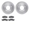6402-42058 Brake Rotors with Ultimate-Duty Brake Pads, 1976-1978 Mopar, Position: Front - image 1