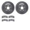 6402-42089 Brake Rotors with Ultimate-Duty Brake Pads, 1999-2004 Mopar, Position: Front - image 1