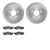 6402-42097 Brake Rotors with Ultimate-Duty Brake Pads, 1999-2006 Mopar, Position: Front - image 1
