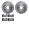 6402-48133 Brake Rotors with Ultimate-Duty Brake Pads, 2015-2020 GM, Position: Front - image 1
