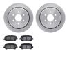 6402-48136 Brake Rotors with Ultimate-Duty Brake Pads, 2015-2020 GM, Position: Rear - image 1