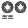 6402-54233 Brake Rotors with Ultimate-Duty Brake Pads, 2005-2016 Ford/Lincoln/Mercury/Mazda, Position: Front - image 1