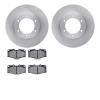 6402-76017 Brake Rotors with Ultimate-Duty Brake Pads, 1988-1995 Lexus/Toyota/Scion, Position: Front - image 1