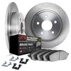 6412-42004 Brake Rotors with Ultimate-Duty Brake Pads Kit & Hardware, 2005-2010 Mopar, Position: Rear - image 2