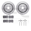 6412-47025 Brake Rotors with Ultimate-Duty Brake Pads Kit & Hardware, 2015-2017 GM, Position: Rear - image 1