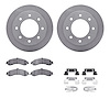 6412-48095 Brake Rotors with Ultimate-Duty Brake Pads Kit & Hardware, 2005-2005 GM, Position: Rear - image 1