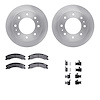 6412-48133 Brake Rotors with Ultimate-Duty Brake Pads Kit & Hardware, 2011-2019 GM, Position: Rear - image 1
