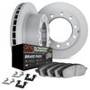 6412-54037 Brake Rotors with Ultimate-Duty Brake Pads Kit & Hardware, 1988-1998 Ford/Lincoln/Mercury/Mazda, Position: Front, Rea - image 2