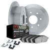 6412-54107 Brake Rotors with Ultimate-Duty Brake Pads Kit & Hardware, 1997-2004 Ford/Lincoln/Mercury/Mazda, Position: Rear - image 2