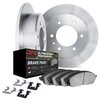 6412-76007 Brake Rotors with Ultimate-Duty Brake Pads Kit & Hardware, 1981-1985 Lexus/Toyota/Scion, Position: Front - image 2