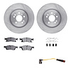 6422-63001 Brake Rotors with Ultimate-Duty Brake Pads/Sensor & Hardware Kit, 2012-2018 Mercedes-Benz, Position: Front - image 1