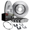 6422-63004 Brake Rotors with Ultimate-Duty Brake Pads/Sensor & Hardware Kit, 2013-2019 Mercedes-Benz, Position: Front - image 2