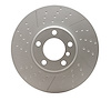 644-31108 GEOSPEC Dimpled & Slotted Rotor [Coated], 2012-2021 BMW, Position: Front - image 1