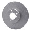 644-31108 GEOSPEC Dimpled & Slotted Rotor [Coated], 2012-2021 BMW, Position: Front - image 2