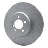 644-31112 GEOSPEC Dimpled & Slotted Rotor [Coated], 2013-2020 BMW, Position: Front - image 2