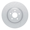 644-31196D Rear Left GEOSPEC Coated Rotor, Dimpled and Slotted 2020-2024 BMW M440Ix, M440I, 430I, M340Ix, M340I, 430I Xdrive - image 1