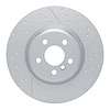 644-31197D Rear right GEOSPEC Coated Rotor, Dimpled and Slotted 2020-2024 BMW M440I, 430I Xdrive, M340I, M340Ix, 430I, M440Ix - image 1