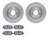 6502-03238 Brake Rotors w/5000 Advanced Brake Pads Kit, 2014-2018 Kia/Hyundai/Genesis, Position: Front - image 1