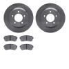 6502-03438 Brake Rotors w/5000 Advanced Brake Pads Kit, Fits Select Kia/Hyundai/Genesis, Position: Rear - image 1