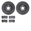 6502-11179 Brake Rotors w/5000 Advanced Brake Pads Kit, 2018-2021 Land Rover, Position: Front - image 1