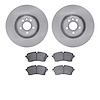 6502-20210 Brake Rotors w/5000 Advanced Brake Pads Kit, 2018-2020 Multiple Makes/Models, Position: Front - image 1