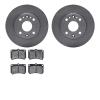 6502-21041 Brake Rotors w/5000 Advanced Brake Pads Kit, 1994-2002 Multiple Makes/Models, Position: Front - image 1