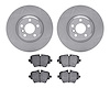 6502-31767 Brake Rotors w/5000 Advanced Brake Pads Kit, 2018-2021 BMW, Position: Front - image 1