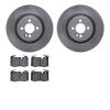 6502-32061 Brake Rotors w/5000 Advanced Brake Pads Kit, 2009-2014 Mini, Position: Front - image 1