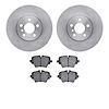 6502-32113 Brake Rotors w/5000 Advanced Brake Pads Kit, 2016-2019 Mini, Position: Front - image 1