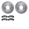 6502-40268 Brake Rotors w/5000 Advanced Brake Pads Kit, 2002-2006 Multiple Makes/Models, Position: Front - image 1
