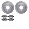 6502-40274 Brake Rotors w/5000 Advanced Brake Pads Kit, 2007-2018 Multiple Makes/Models, Position: Front - image 1