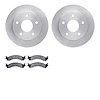6502-40415 Brake Rotors w/5000 Advanced Brake Pads Kit, 2000-2001 Mopar, Position: Front - image 1