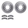 6502-40483 Brake Rotors w/5000 Advanced Brake Pads Kit, 2008-2021 Multiple Makes/Models, Position: Front - image 1