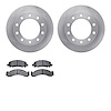 6502-48156 Brake Rotors w/5000 Advanced Brake Pads Kit, 1976-2005 Multiple Makes/Models, Position: Front, Rear - image 1