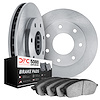 6502-54167 Brake Rotors w/5000 Advanced Brake Pads Kit, 2010-2014 Ford/Lincoln/Mercury/Mazda, Position: Front - image 1