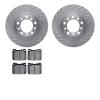 6502-63147 Brake Rotors w/5000 Advanced Brake Pads Kit, 1979-1985 Mercedes-Benz, Position: Front - image 1
