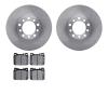 6502-63159 Brake Rotors w/5000 Advanced Brake Pads Kit, 1979-1980 Mercedes-Benz, Position: Front - image 1