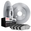6502-63404 Brake Rotors w/5000 Advanced Brake Pads Kit, 2005-2016 Smart, Position: Front - image 2